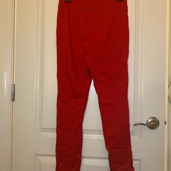 Tobi high waisted red pants long - Picture 4 of 4